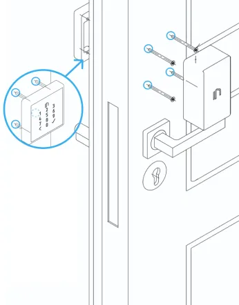 Prepare space for the electronic units